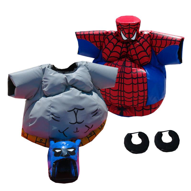 Deguisement sumo combat enfants batman spiderman