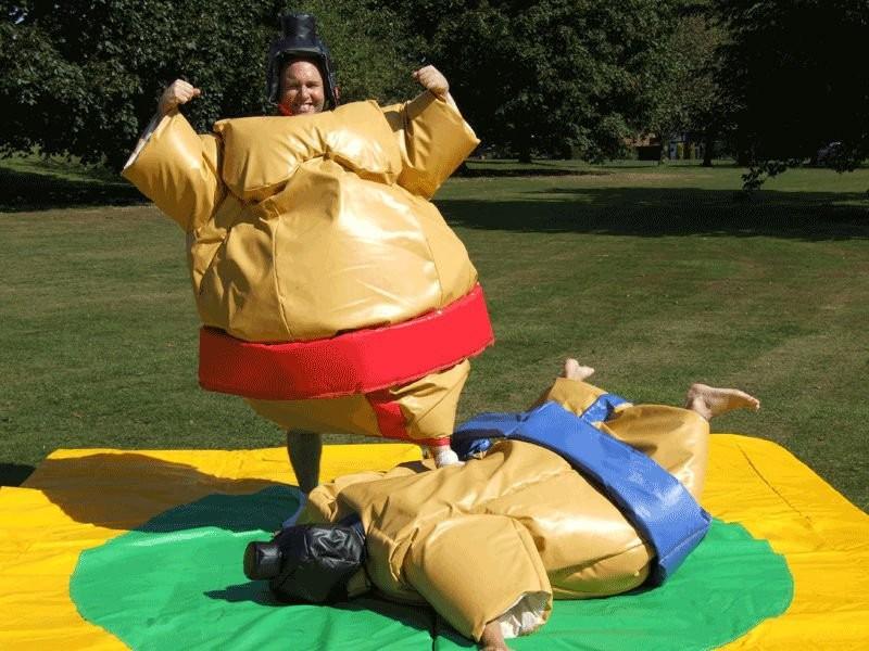 Jeux gonflables de sport sumo gonflable jeu