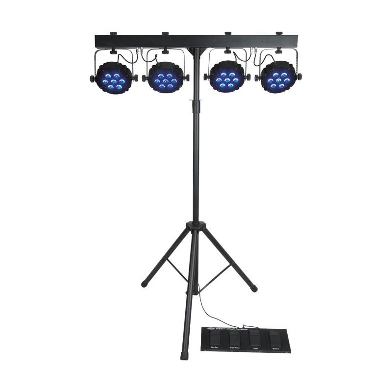 Pack projecteurs a led showtec power lightset mk2